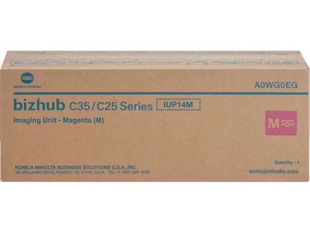 Magenta Toner Cartridge for Konica Minolta A3VU330 bizhub C654, bizhub C654e, bizhub C754, bizhub C754e, Genuine Konica Minolta Brand