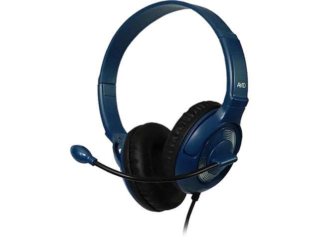 Avid Education AE-55 Headset - Stereo - Mini-phone (3.5mm) - Wired - 32 Ohm - 20 Hz - 20 kHz - Over-the-head - Binaural - Circumaural - 6 ft Cable...