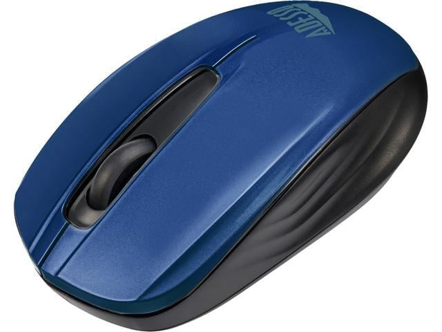 Adesso iMouse S50L - 2.4GHz Wireless Mini Mouse - Optical - Wireless - Radio Frequency - Blue - USB - 1200 dpi - Computer, Notebook - Scroll Wheel...