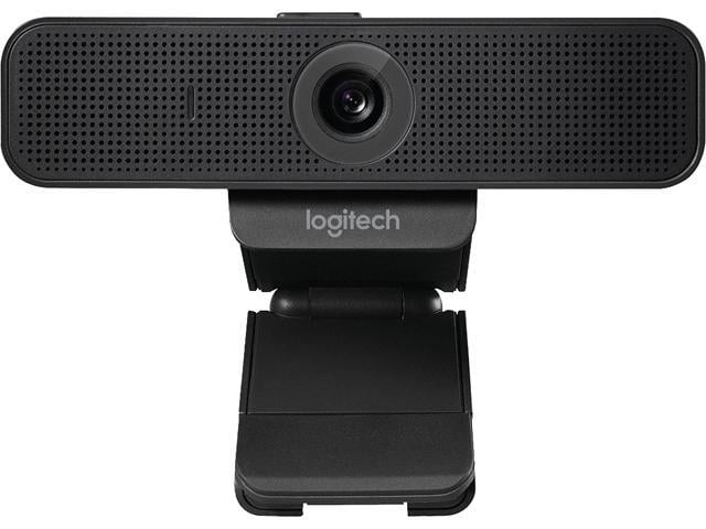 Logitech C925-E Webcam, HD 1080p/30fps Video Calling, Light Correction, Autofocus, Clear Audio, Privacy Shade, Works with Skype Business, WebEx,...