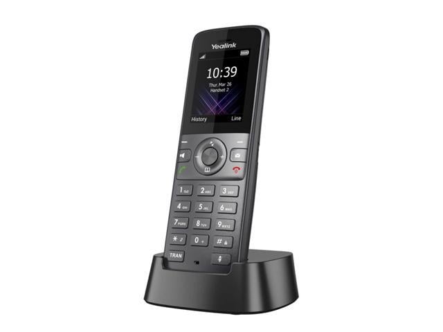 Yealink W73H Handset, Cordless - DECT - 100 Phone Book/Directory Memory - 1.8' Screen Size - Headset Port - 1 Day Battery Talk Time