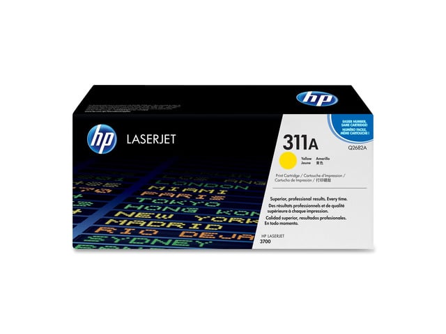 HP 311A LaserJet Toner Cartridge - Yellow