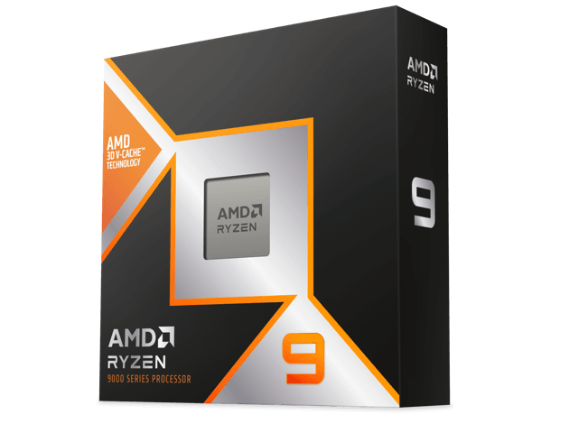 AMD Ryzen 9 9900X3D - Ryzen 9 9000 Series Granite Ridge (Zen 5) 12-Core 4.4 GHz Socket AM5 120W AMD Radeon Graphics Processor - 100-100001368WOF