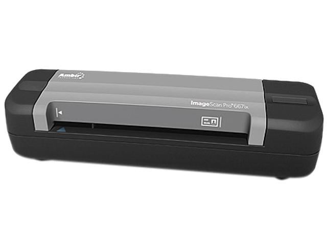 Ambir PS667 600 dpi Sheetfed ID Card Scanner