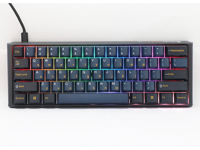 Ducky ONE 3 Pro Nazca Line Hot-Swappable RGB Mechanical Keyboard, 8K Polling Rate, Cherry MX2A Blue, Dual Layer PCB, Triple-Shot PBT Keycaps,...