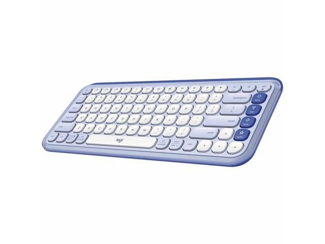 Logitech POP ICON KEYS Wireless Bluetooth Keyboard, Comfortable Typing, Programmable Keys, Easy-Switch Between up to 3 Devices, for Laptop, Tablet,...
