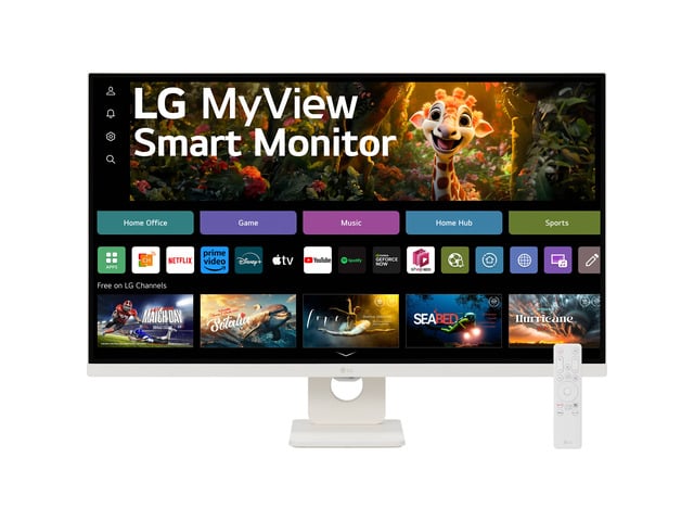 LG 31.5' 60 Hz VA UHD Monitor 5 ms 3840 x 2160 (4K) DCI-P3 90% Flat Panel 32SR73U-W