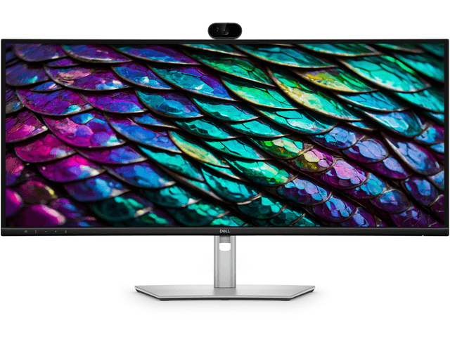 Dell Pro P P3426WEB 34' Class Webcam UW-QHD Curved Screen LED Monitor - 21:9 - 34.1' Viewable - In-plane Switching - LED Backlight - 3440 x 1440 -...