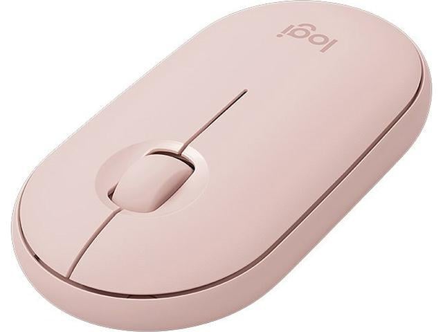 Logitech Pebble Wireless Mouse M350 910-005601 Rose Dual (RF / Bluetooth Wireless) High Precision Optical Tracking Mouse
