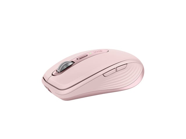 Logitech MX Anywhere 3S Compact Wireless Mouse, Fast Scrolling, 8K DPI Any-Surface Tracking, Quiet Clicks, Programmable Buttons, USB C, Bluetooth,...