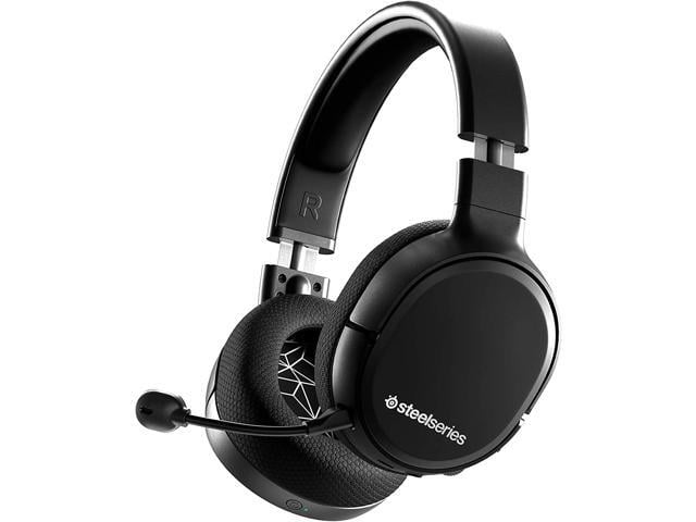 SteelSeries Arctis 1 Wireless Gaming Headset - USB-C - Detachable Clearcast Microphone - for PC, PS4, Nintendo Switch and Lite, Android - Black