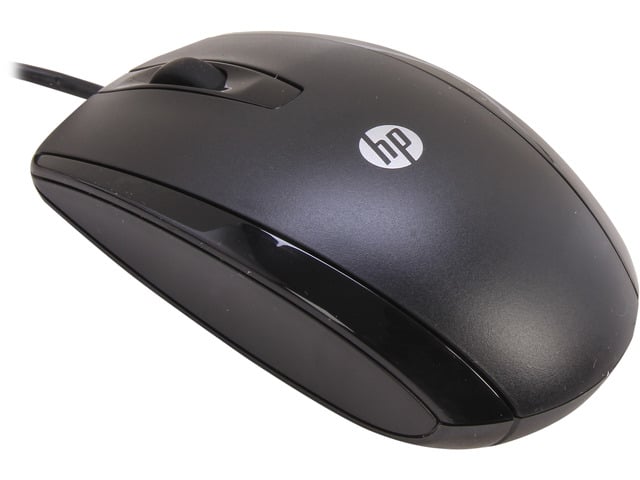 HP KY619AA#ABA Black Wired Optical Mouse