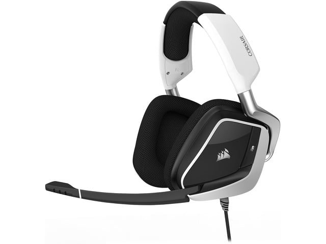 Corsair Gaming VOID PRO RGB USB Premium Gaming Headset with Dolby Headphone 7.1, White