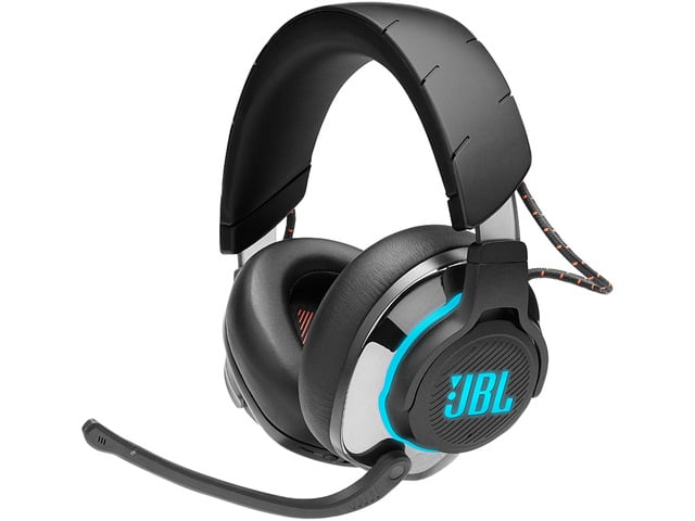 JBL QUANTUM 800 Circumaural Gaming Headset, 2.4 GHz + Bluetooth, Black