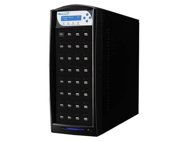 VINPOWER Black 1 to 31 USBShark USB Flash Copy Tower Duplicator Model USBSHARK-31T-BK