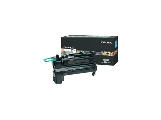 Lexmark C792X2KG Extra High Yield Toner Cartridge - Black
