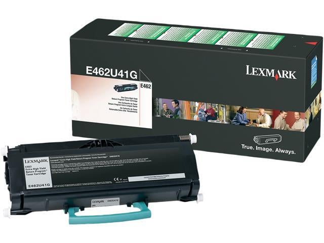 Lexmark E462U41G Extra High Yield Return Program Toner Cartridge - Black