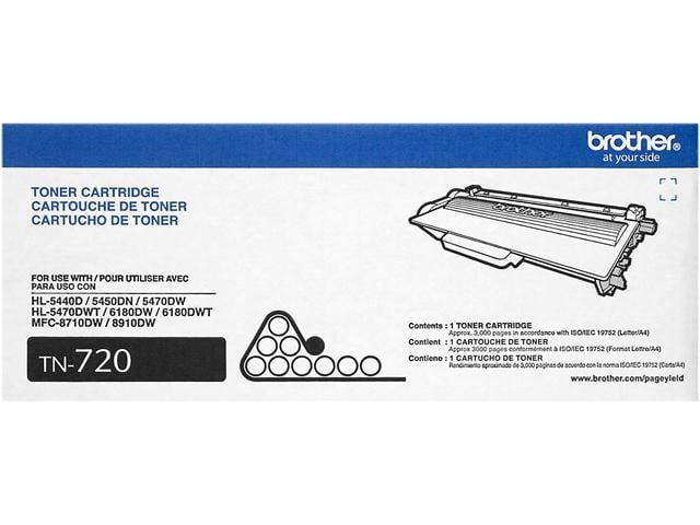 Brother TN720 Toner Cartridge - Black