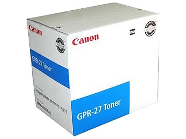 Canon GPR-27 Cyan (9644A008) (GPR-27) Toner, 6000 Page-Yield Cyan