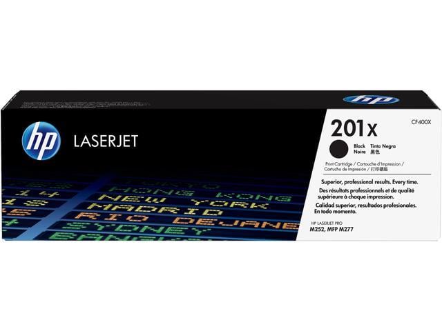HP 201X High Yield LaserJet Toner Cartridge - Black