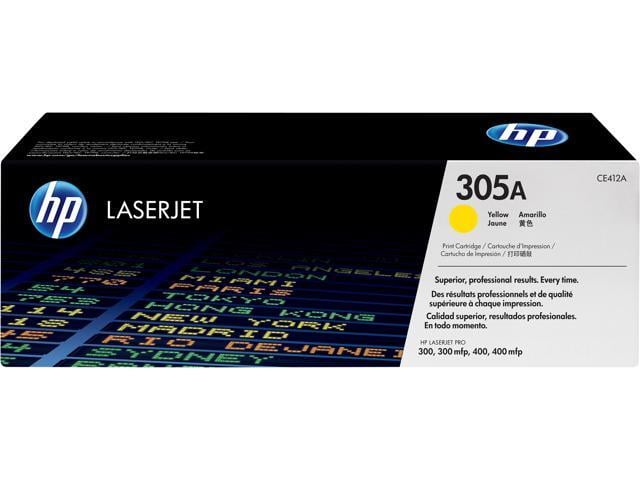 HP 305A LaserJet Toner Cartridge - Yellow