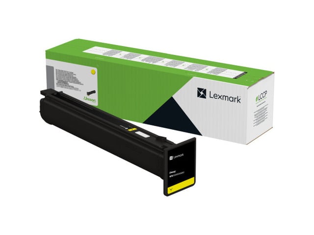 Lexmark 77L00YG Yellow Toner Cartridge for Lexmark CS963, CX961, 962, 963, 833