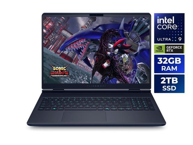 Alienware Open Box - Alienware 16X Aurora Gaming Laptop - Intel Core Ultra 9 275HX - 32GB - 2TB SSD - NVIDIA GeForce RTX 5070 - Windows 11 Home ...
