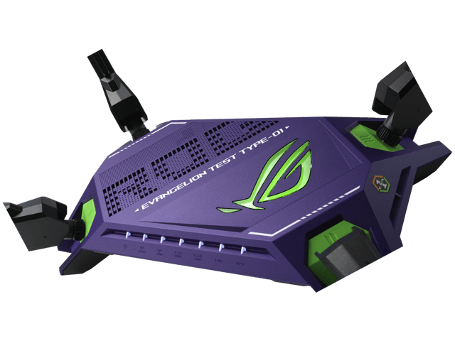ASUS ROG Rapture GT-AX6000 EVA Edition Dual-Band WiFi 6 Gaming Router, Dual 2.5G WAN/LAN ports, WAN aggregation, Triple-Level Game Acceleration,...
