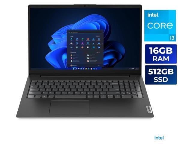 Lenovo V15 G4 15.6' Laptop, Intel Core i3-1315U, 16GB RAM, 512GB SSD, Windows 11 Home - 83A100PBUS