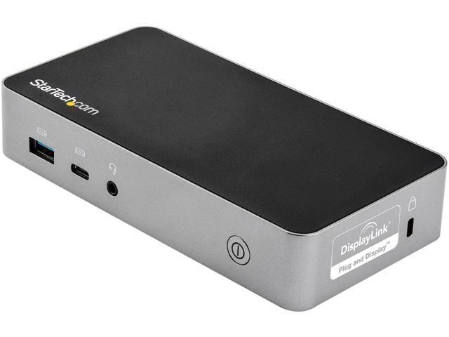 HP StarTech. com DK30CHHPD Dual HDMI Monitor USB-C Docking Station w/ 60W Power Delivery - Mac & Windows - 1x USB-C & 3x USB-A - GbE - 1080p (DK30CHHPD)