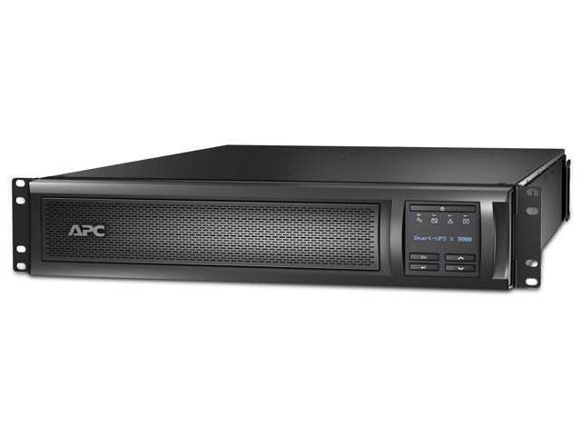 APC UPS, 3000 VA Smart-UPS Sine Wave UPS Battery Backup with Extended Run Option, Network Management Card, 2U Rackmount/Tower Convertible,...