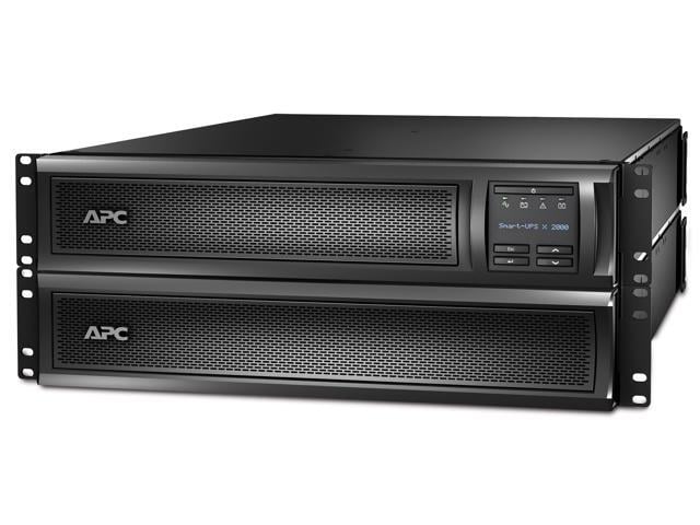 APC SMX2000RMLV2UNC UPS, 2000 VA Smart-UPS Sine Wave UPS Battery Backup with Extended Run Option, Network Management Card, 2U Rackmount/Tower...