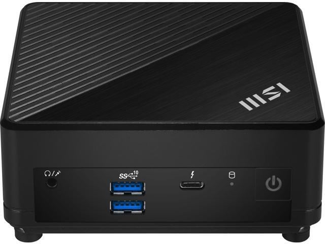 MSI Desktop Computer Cubi 5 12M-401US Intel Core i3-1215U 8GB DDR4 500GB PCIe SSD Windows 11 Pro 64-bit