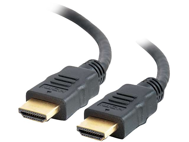 C2G 50609 High Speed HDMI Cable with Ethernet for 4K Devices, TVs, Laptops, and Chromebooks, Black (5 Feet, 1.52 Meters)