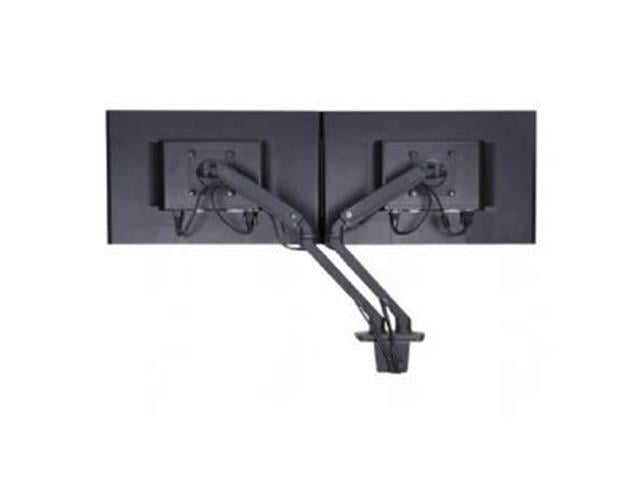 MXV DESK DUAL MONITOR ARM, MATTE BLACK