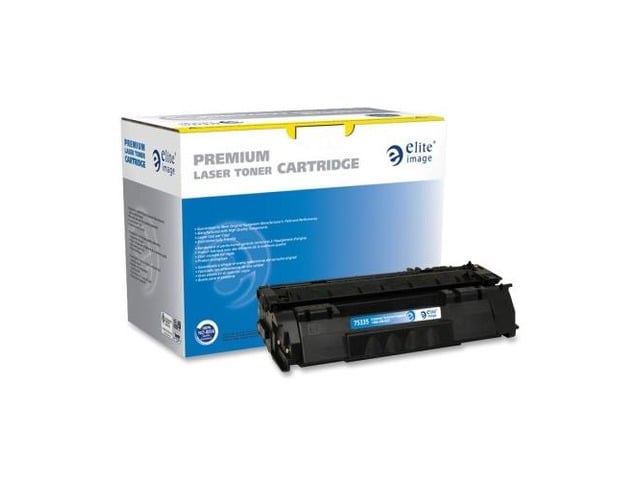 Elite Image 75335 Toner Cartridge 3000 Page Yield Black
