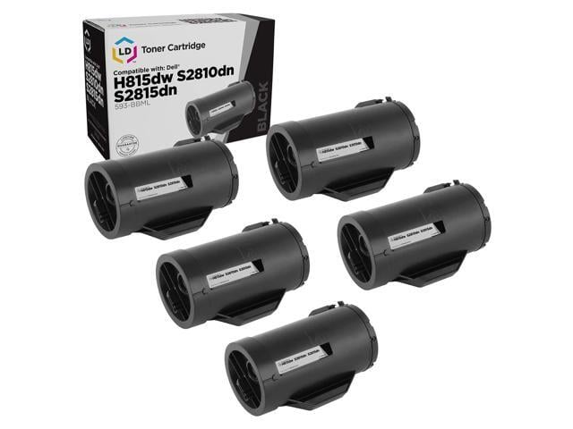 Dell LD Products Compatible Toner Cartridge Replacement for Dell 593-BBML F9G3N (Black, 5-Pack)