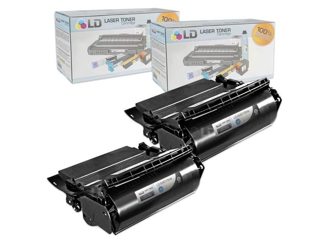 LD Products Remanufactured Toner Cartridge Replacement for Lexmark 64015HA High Yield (Black, 2-Multipack)