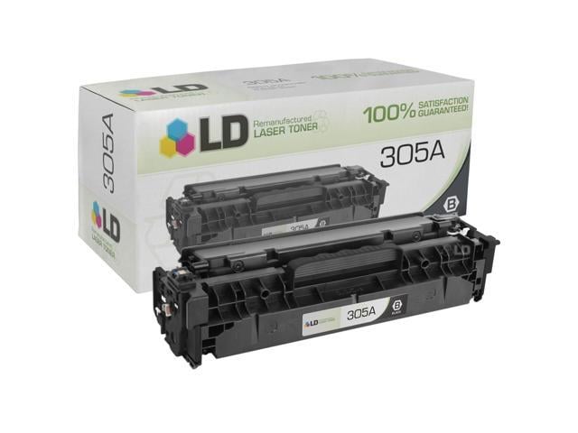 HP LD Remanufactured Replacement for Hewlett Packard CE410A (HP 305A) Black Toner Cartridge for HP LaserJet Pro 300 Color MFP M375nw, 400 Color...