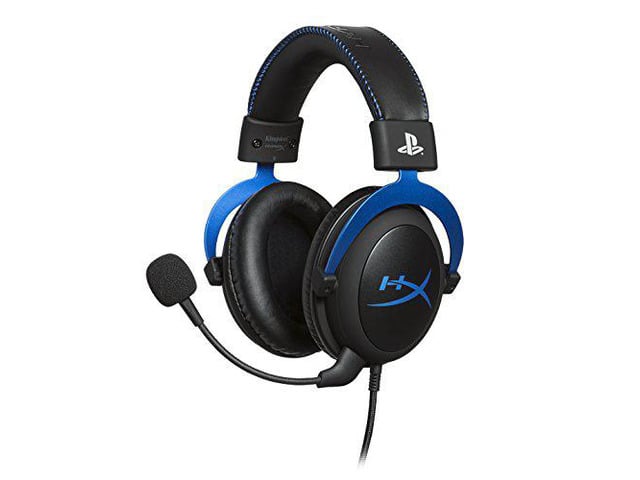 HyperX Cloud - Official PlayStation Licensed Gaming Headset for PS4 and PS5 with In-Line Audio Control, Detachable Noise Cancelling Microphone,...
