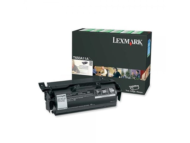 Lexmark T650A11A Black Print T65X Return Program Toner Cartridge