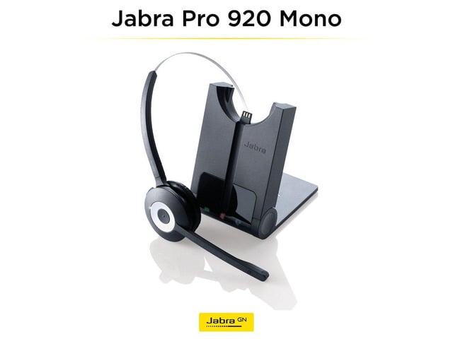 Jabra PRO 920 Mono Wireless Headset 920-65-508-105 with SafeTone Technology