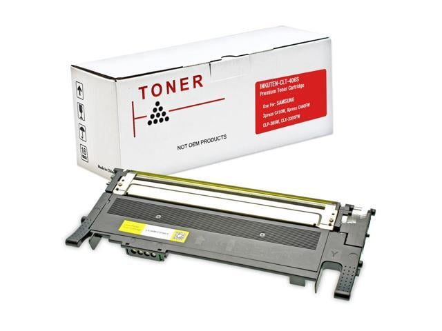 Samsung TMP Compatible Alternative to Samsung CLT-Y406S Yellow Laser Toner Cartridge (1K Page Yield)