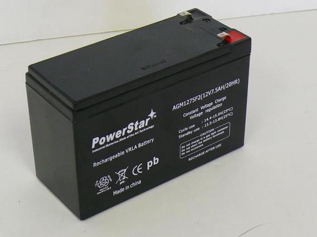 12V 7.5AH Replacement UPS Battery for APC Back-UPS RS - 3 YEAR WARRANTY