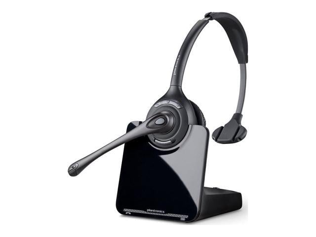 Hp Poly Headsets CS510 XD Extra Density Headset TAA Mono Wireless DECT 351ft On-ear, Over-the-head Monaural Supra-aural Noise Canceling Black Model...