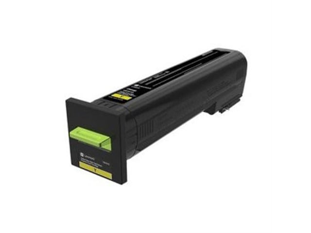 Lexmark 72K0XYG Extra High Yield Return Program Toner Cartridge - Yellow