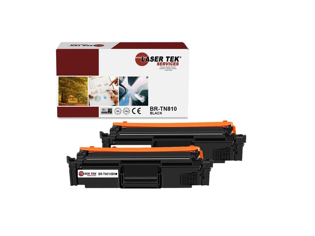 Brother Laser Tek Services Compatible Toner Cartridge Replacement for TN810 TN-810 Works with Brother HLL9410CDN L9430CDN, MFCL9610CDN L9630CDN Printers...