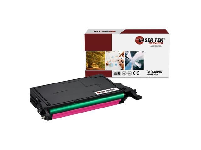 Dell Laser Tek Services Compatible Toner Cartridge Replacement for Dell 3110 310-8096 Works with Dell 3110 3110CN, MFP 3115CN Printers (Magenta, 1 Pack)...