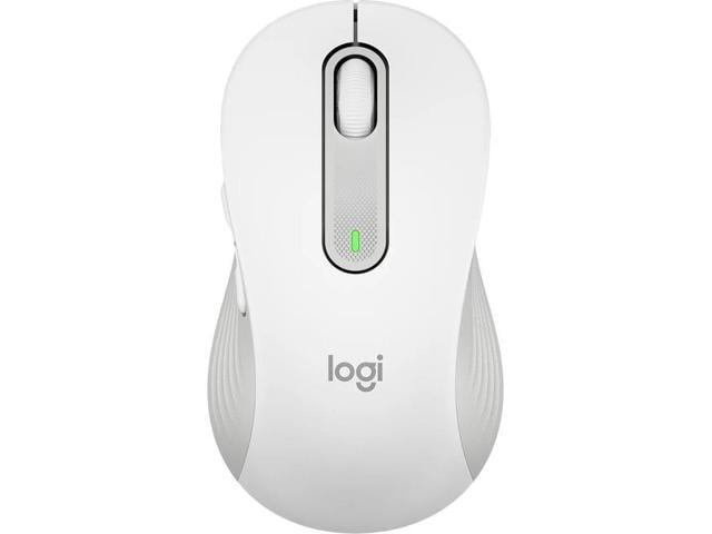 Logitech Signature M650 Mouse - Optical - Wireless - Bluetooth - Raw White - USB - 2000 dpi - Scroll Wheel - 5 Button(s) - 5 Programmable Button(s)...