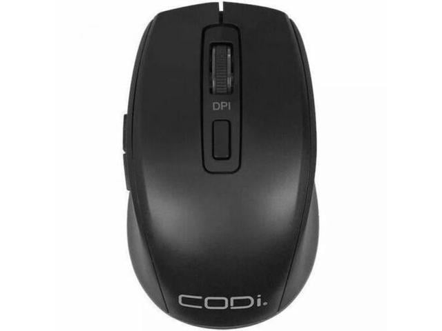 CODi Rechargeable Multi-Device Mouse - Cable/Wireless - Bluetooth/Radio Frequency - 2.40 GHz - Rechargeable - 1600 dpi - 2 Month Battery Run Time